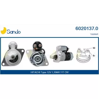 Démarreur SANDO OEM S114203