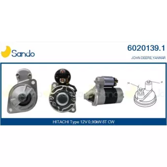 Démarreur SANDO OEM S114653B