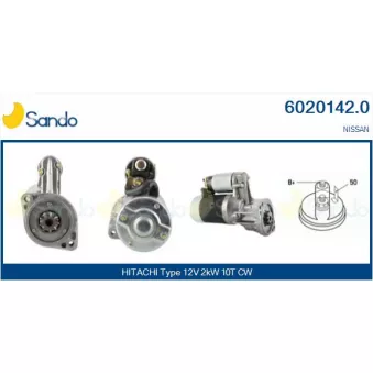 Démarreur SANDO OEM S1366A