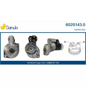 Démarreur SANDO OEM 5811001660