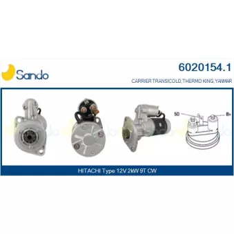 Démarreur SANDO OEM S13207C