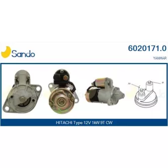 SANDO 6020171.0 - Démarreur