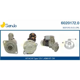 Démarreur SANDO OEM S114290B