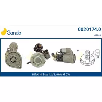 Démarreur SANDO OEM S114516A