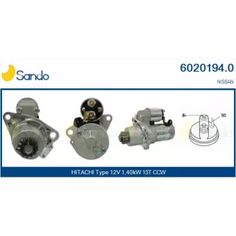 Démarreur SANDO OEM S114844A