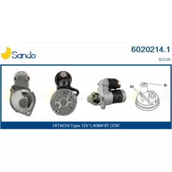 Démarreur SANDO OEM S114912B