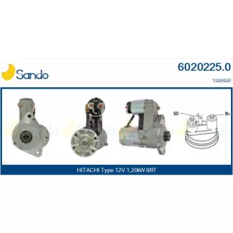 Démarreur SANDO OEM 11840077020