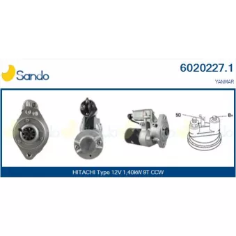 Démarreur SANDO [6020227.1]