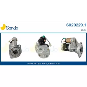 Démarreur SANDO OEM 378100TAR