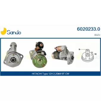 Démarreur SANDO OEM 8944104090