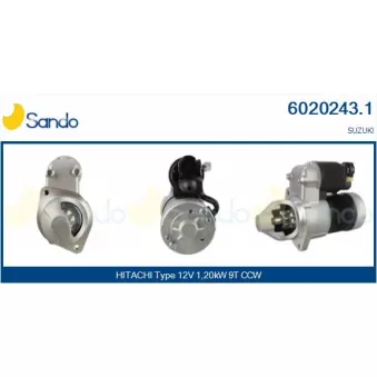 SANDO 6020243.1 - Démarreur