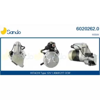 Démarreur SANDO OEM 2330016E04