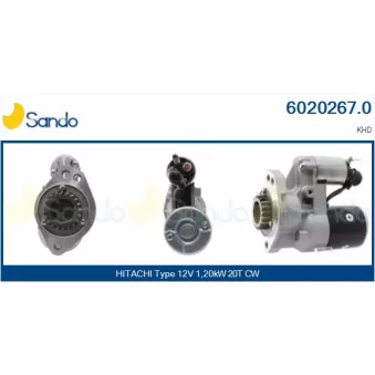 Démarreur SANDO OEM S114438