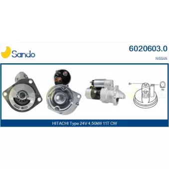 Démarreur SANDO OEM S25158