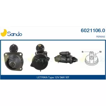 Démarreur SANDO OEM 2873K621