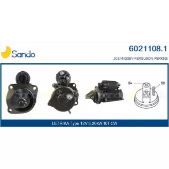 Démarreur SANDO OEM 2873K626