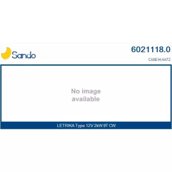 Démarreur SANDO OEM 98417134