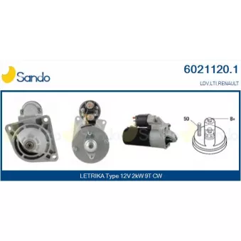 Démarreur SANDO 6021120.1