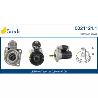 Démarreur SANDO 6021124.1