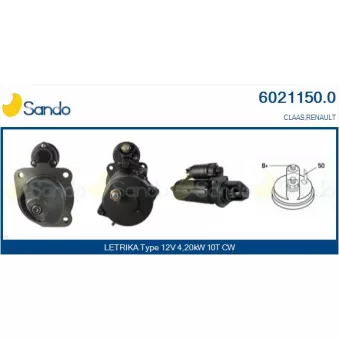Démarreur SANDO 6021150.0