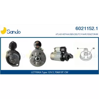 Démarreur SANDO OEM f139900060011