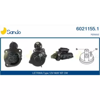 Démarreur SANDO OEM 2873K635