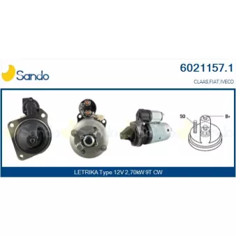 Démarreur SANDO OEM 5111319