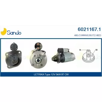 Démarreur SANDO OEM 130652