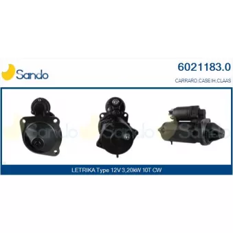 Démarreur SANDO 6021183.0
