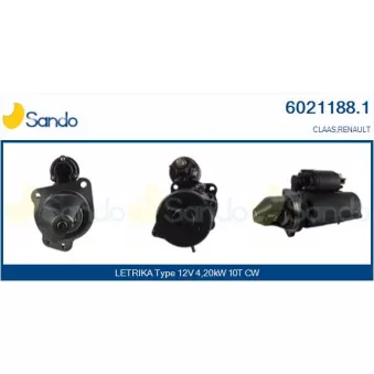SANDO 6021188.1 - Démarreur