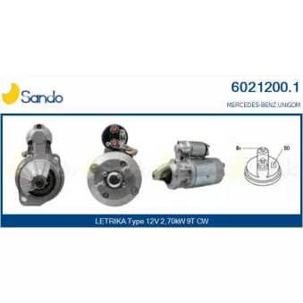 Démarreur SANDO OEM 0031512101