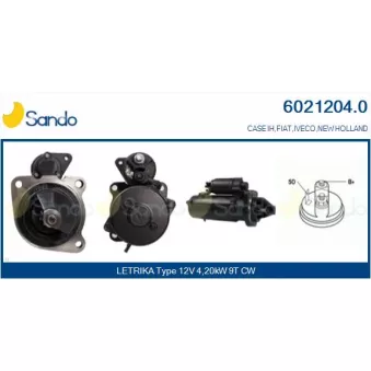 Démarreur SANDO OEM 4755110