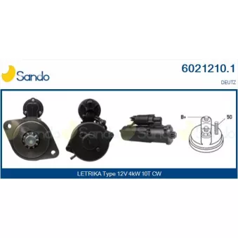 Démarreur SANDO OEM 04125029
