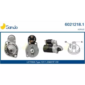 Démarreur SANDO 6021218.1