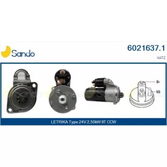 Démarreur SANDO OEM 58401410