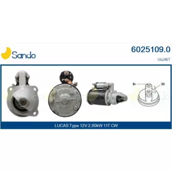 SANDO 6025109.0 - Démarreur
