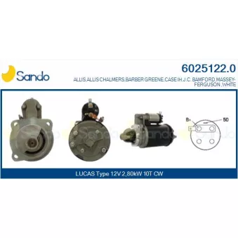 Démarreur SANDO OEM 3116683R91