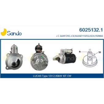 Démarreur SANDO OEM 13028AA072