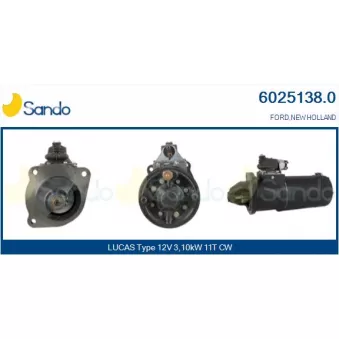 SANDO 6025138.0 - Démarreur