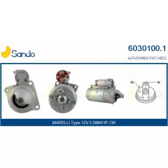 Démarreur SANDO OEM 42498506
