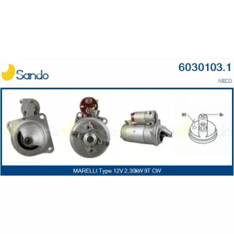 Démarreur SANDO OEM 42498506