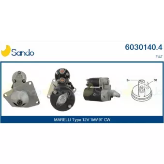 Démarreur SANDO 6030140.4