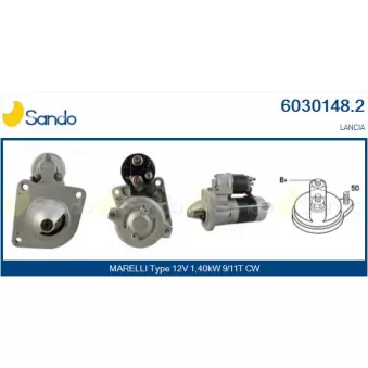 Démarreur SANDO OEM 46406974