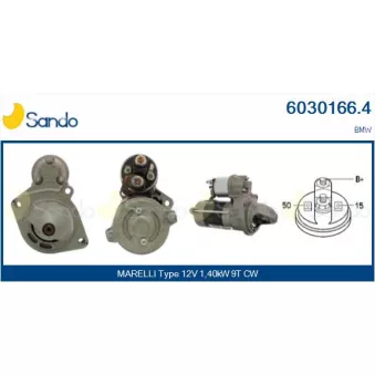 Démarreur SANDO OEM 12412354709