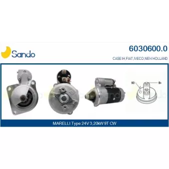 Démarreur SANDO OEM 42498230