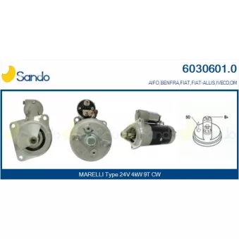 Démarreur SANDO OEM 42498212