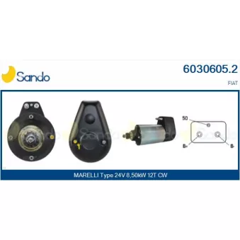 Démarreur SANDO 6030605.2
