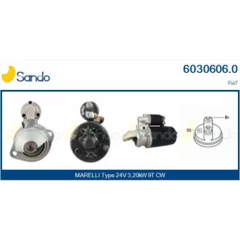 Démarreur SANDO OEM 4104783