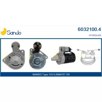 Démarreur SANDO OEM 3610002511