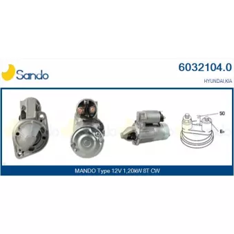 SANDO 6032104.0 - Démarreur